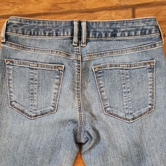 Sonoma Skinny Womens Size 4 Jeans Embroidered Detail - Picture 6 of 6